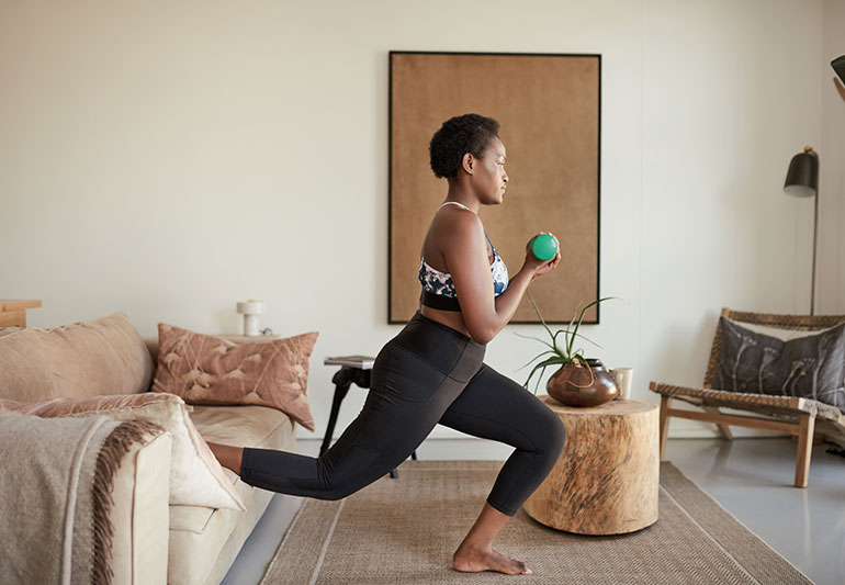 how to exercise at home to lose weight