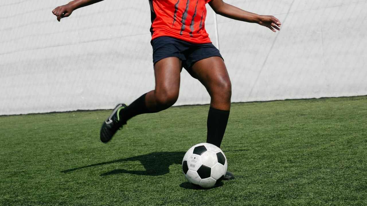 a soccer game