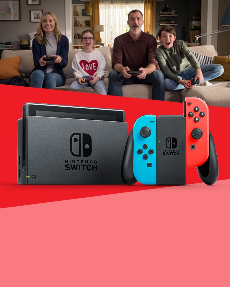 nintendo switch consoles