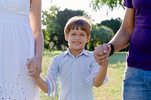 parents and kids