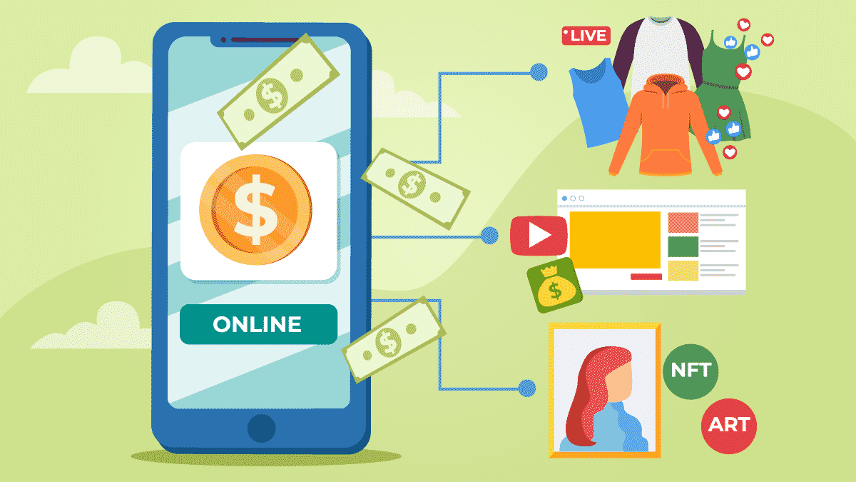 5 ways to make money on the internet