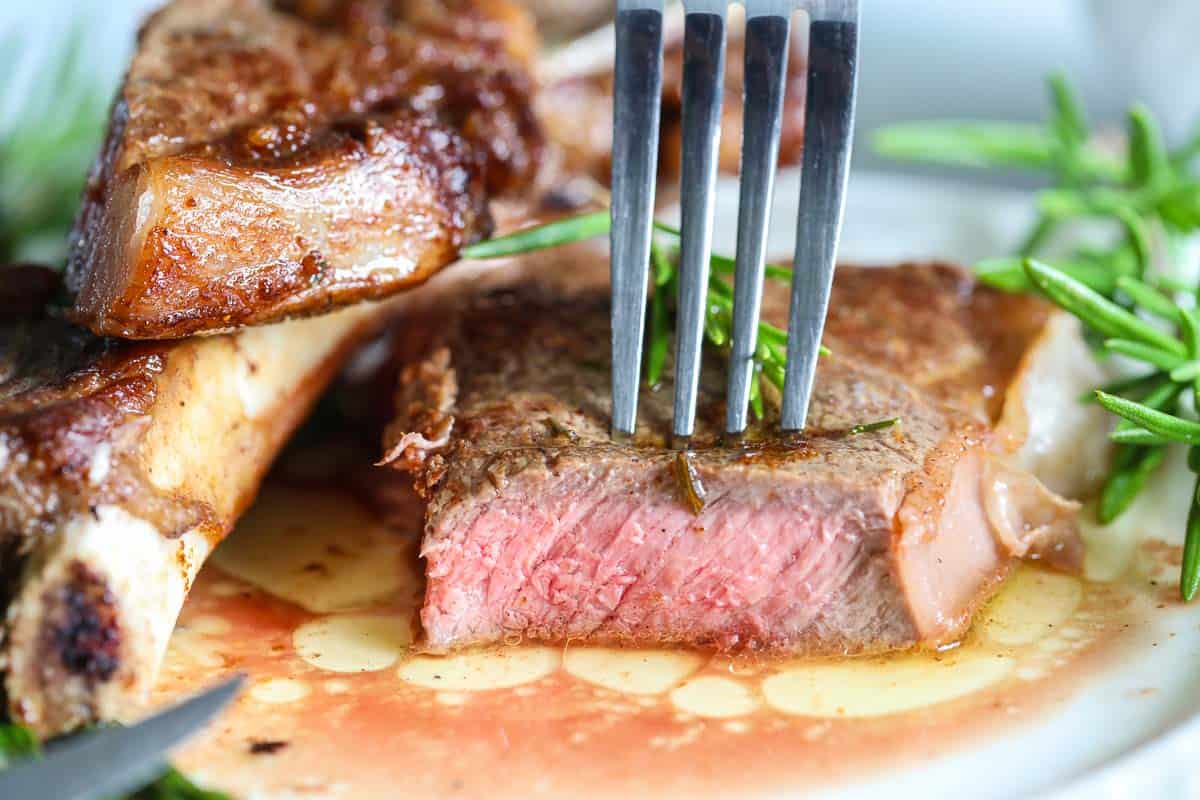 cooking steak tips in oven