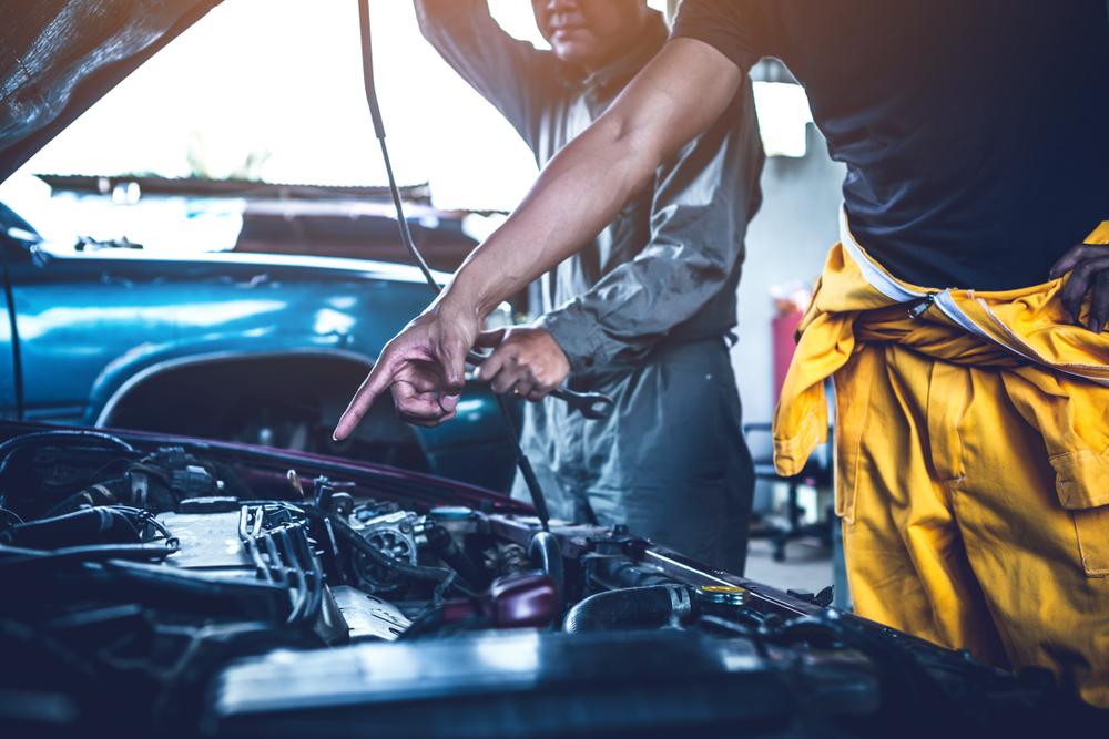 Car stops while driving, but restarts back up
