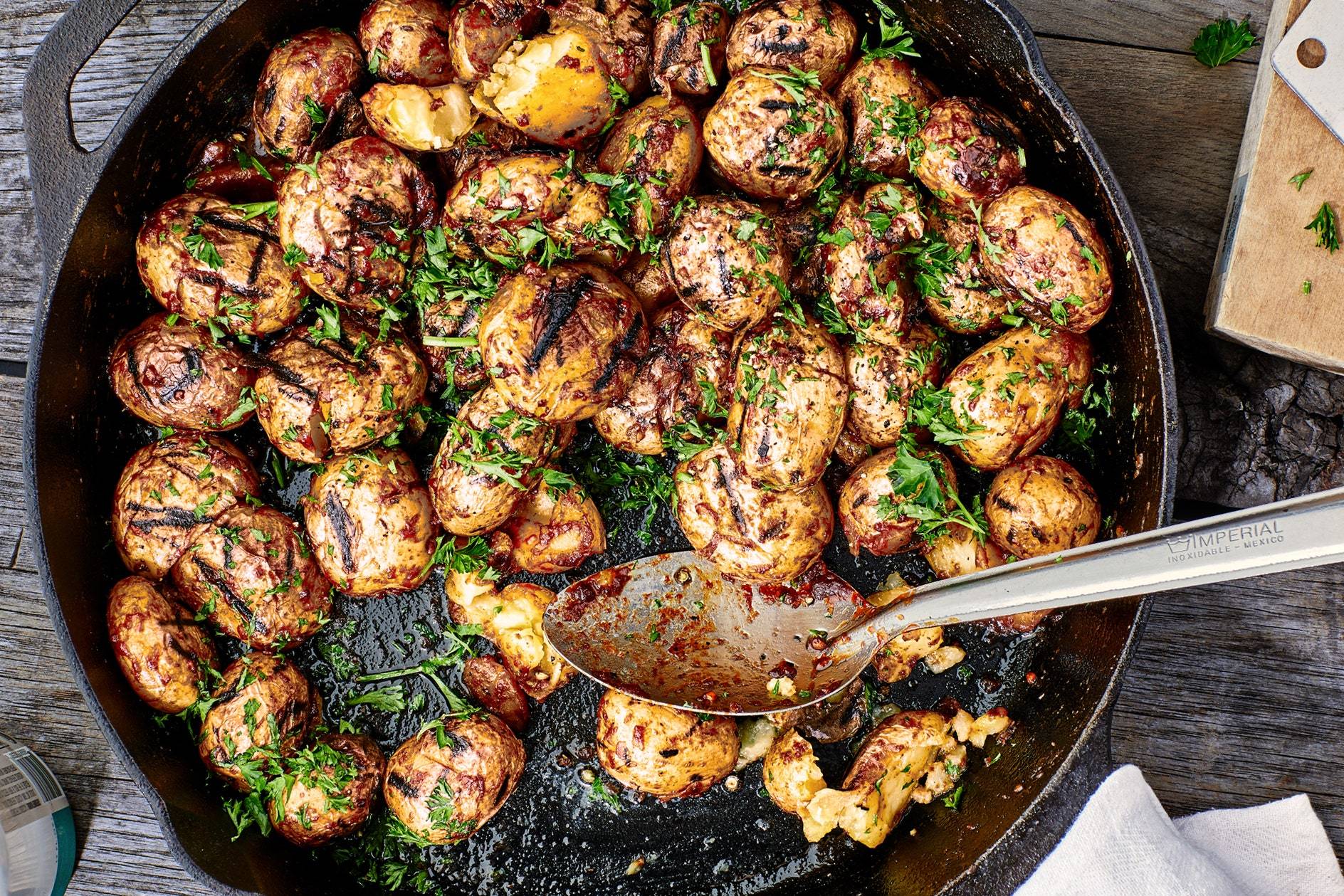 cooking steak tips