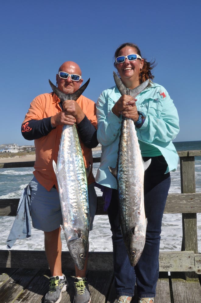 Spanish Mackerel Fishing.
