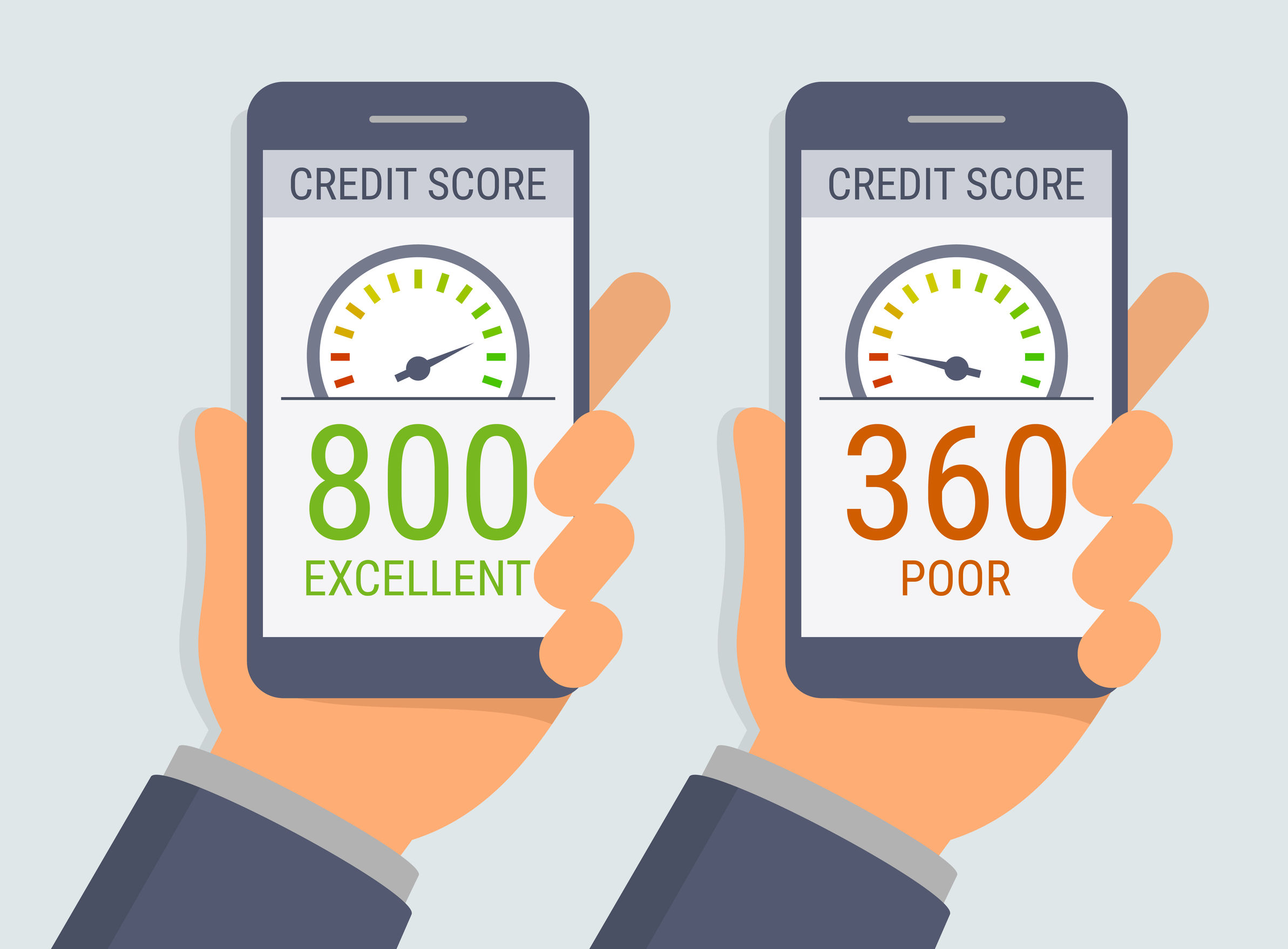 how to get credit score up