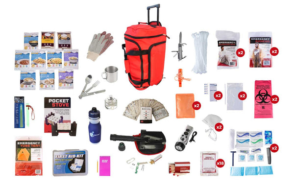 what goes in a survival backpack
