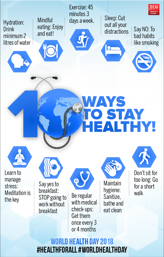 5 healthy living tips