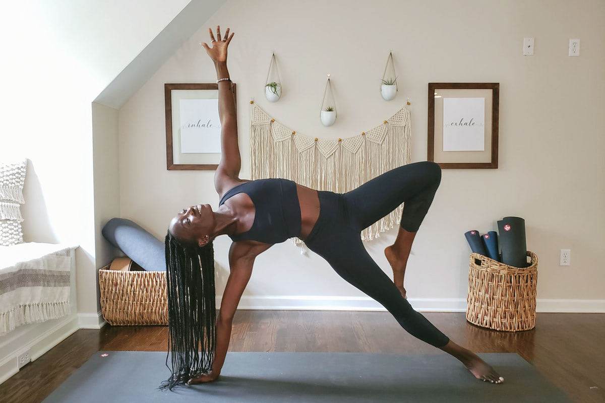 yoga routine for beginners at home