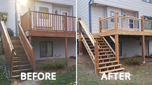 patio remodel ideas before and after