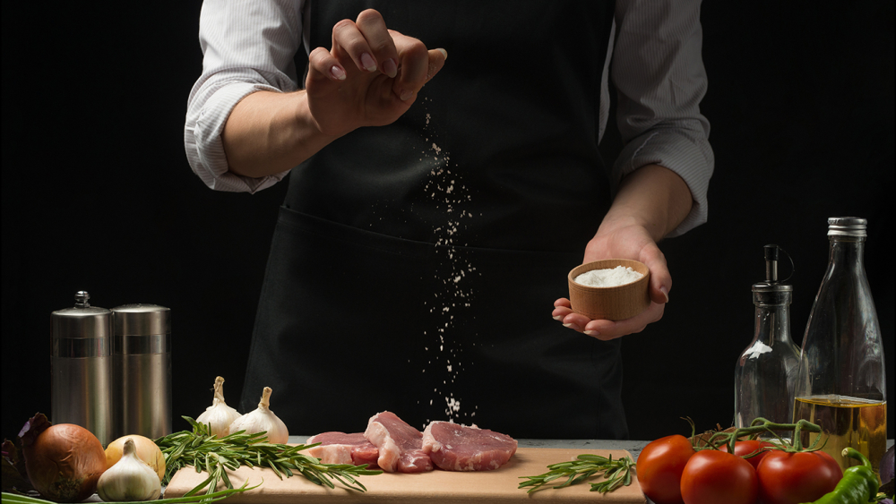 cooking steak tips on stove top