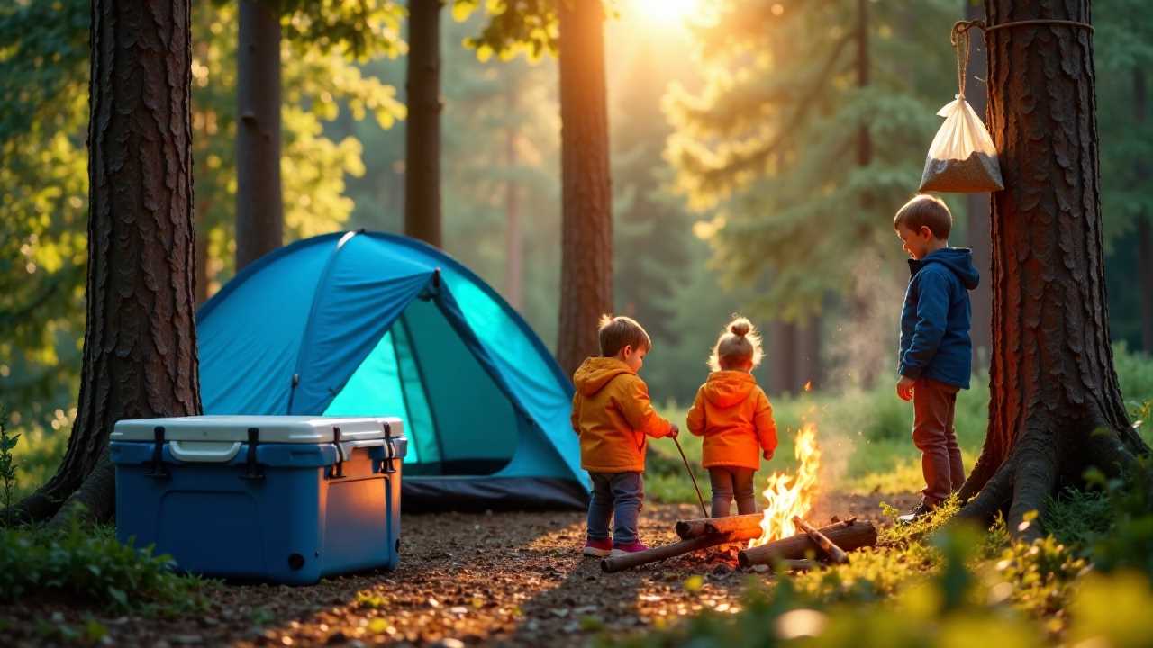 How to Protect Your Kids From Wildlife While Camping Safely