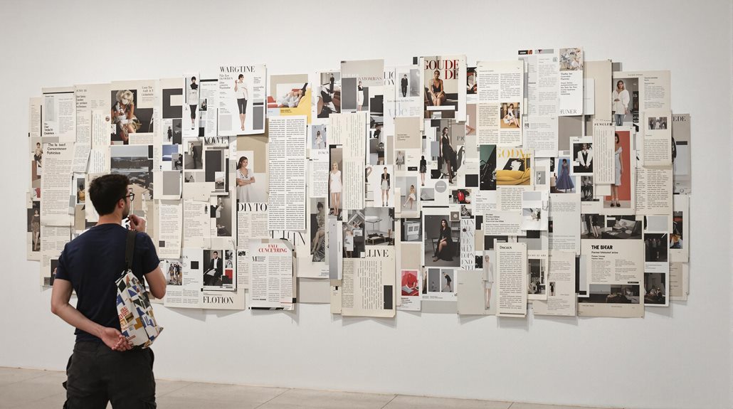 Turn Vintage Magazine Pages Into Modern Art