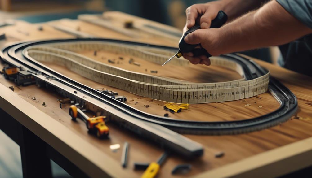 How to Build a Model Train Layout Table?