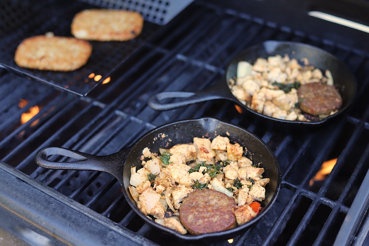 How to grill Cauliflower on the Barbecue
