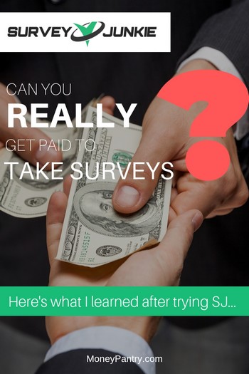 survey junkie payout