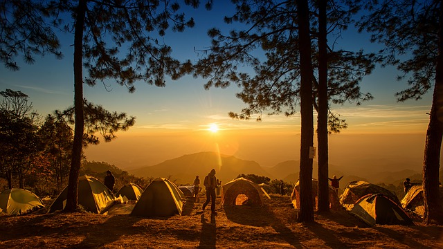 Camping in National Parks USA
