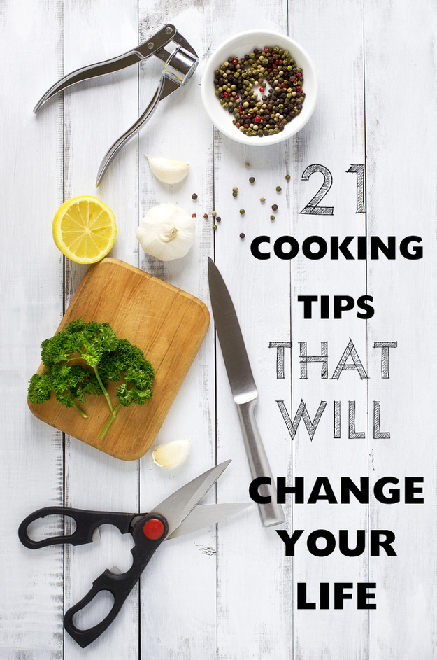 cooking tips list