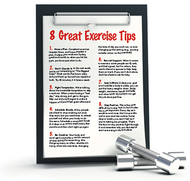 ten healthy living tips