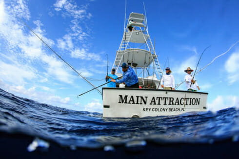 Fishing in Dana Point Harbor
