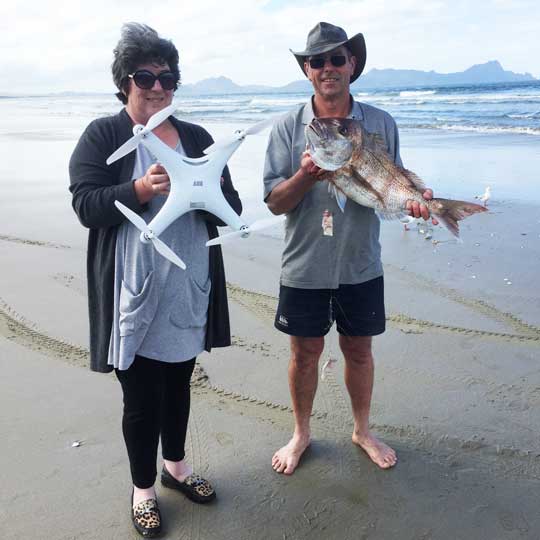 Fishing with a Drone
