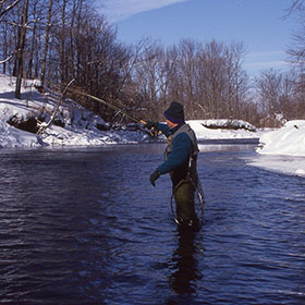 When is the best time to fish dry fly?
