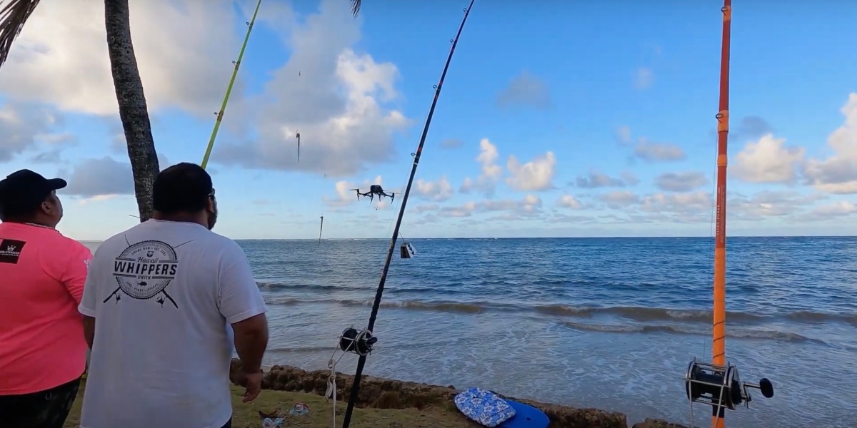 The basics of a Drone Fishing Rod
