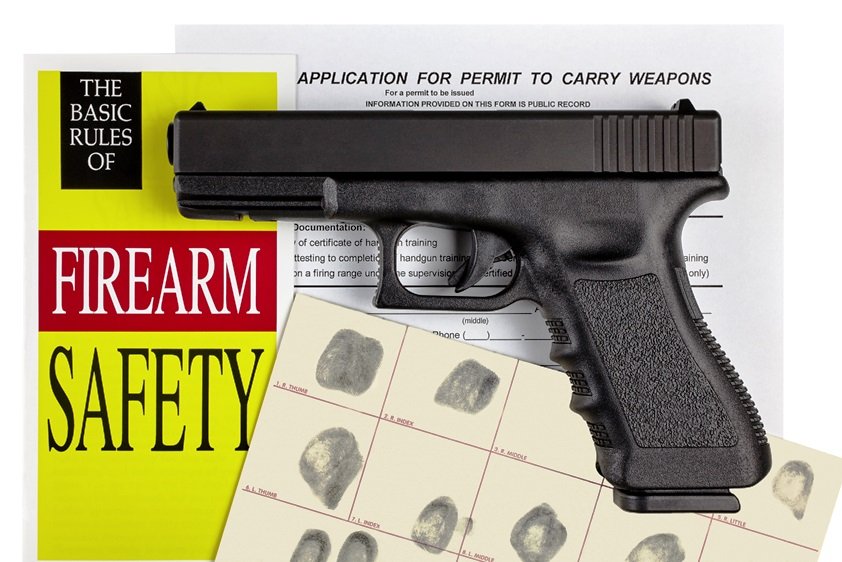 application for hunter safety certification with previous firearms training