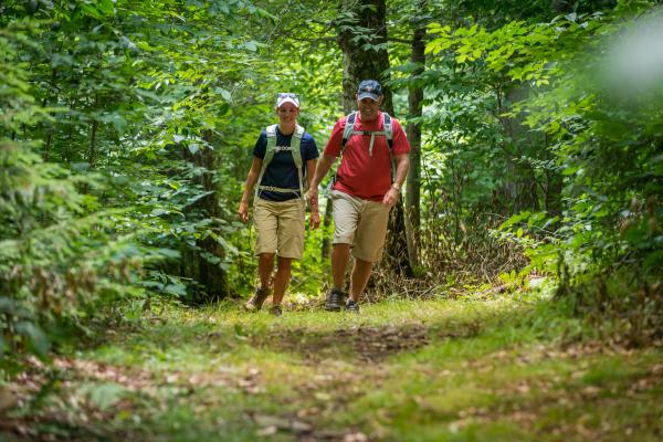 Hiking on the Great Smoky Mountains National Park Trails

