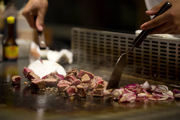 cooking steak tips