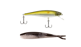 Artificial lures to surf fish
