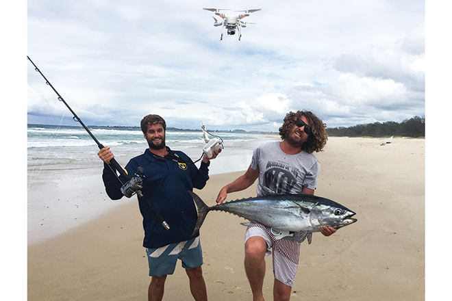 Fishing with a Drone
