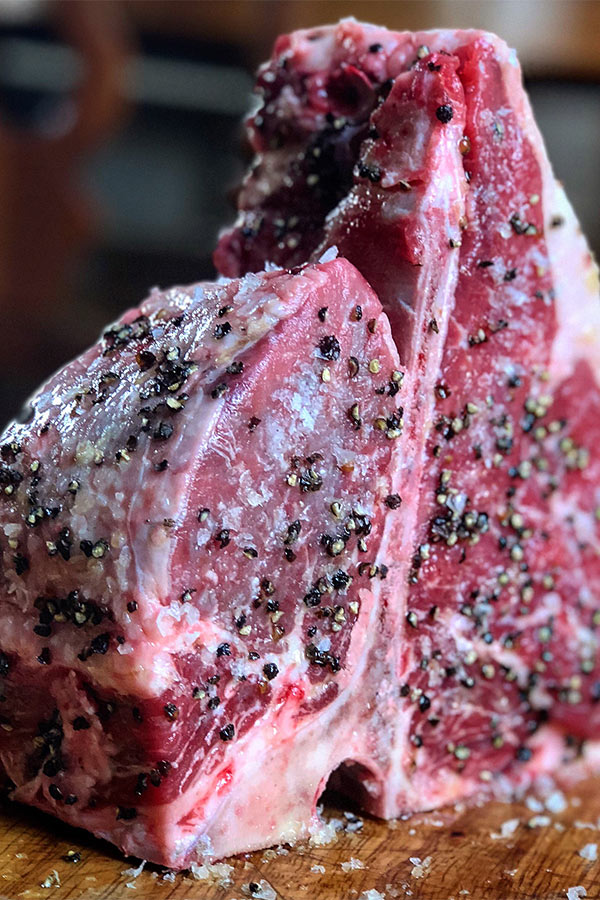 cooking steak tips on stove top