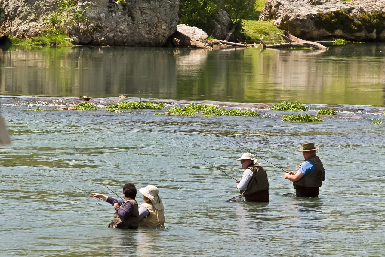 tiny fishing