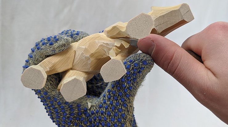 wooden craft supplies