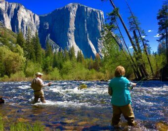 Fishing in Rocky Mountain National Park
